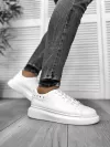 Adidasi barbati casual amq, albi 6626